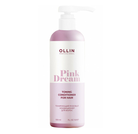 OLLIN PINK DREAM КОНДИЦИОНЕР ДЛЯ ВОЛОС ТОНИРУЮЩИЙ 500 мл