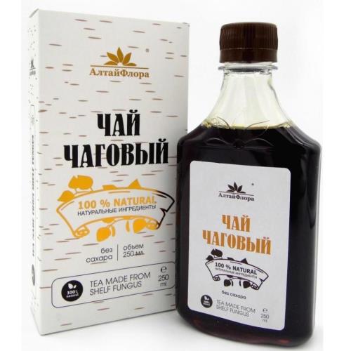 Изображение товара АЛТАЙФЛОРА ЧАЙ ЧАГОВЫЙ р-р внутр. фл. 250 мл