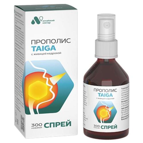 ПРОПОЛИС TAIGA спрей для полости рта 50 мл