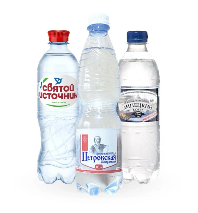 ВОДА МИНЕРАЛЬНАЯ ГАЗИРОВАННАЯ пэт 0,5 л