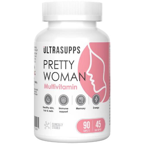 ULTRASUPPS ВИТАМИННО-МИНЕРАЛЬНЫЙ КОМПЛЕКС табл. для женщин №90