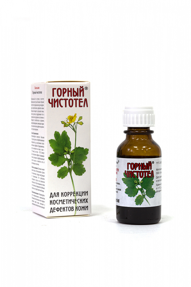 ЧИСТОТЕЛ ГОРНЫЙ р-р наруж. 15 мл