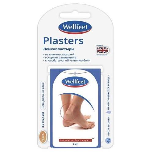 ПЛАСТЫРЬ ГИДРОКОЛЛОИДНЫЙ ВЕЛЛФИТ 3,7см х 5,5см №6