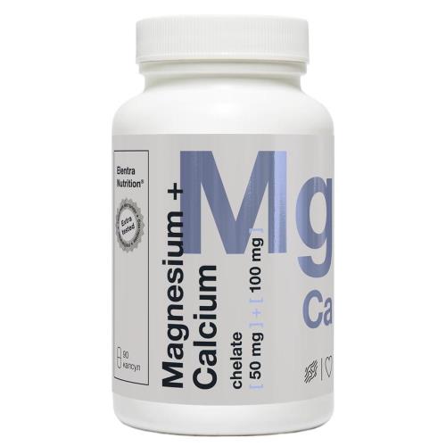 ЭЛЕНТРА НУТРИШН МАГНИЙ+КАЛЬЦИЙ ХЕЛАТ капс. №90