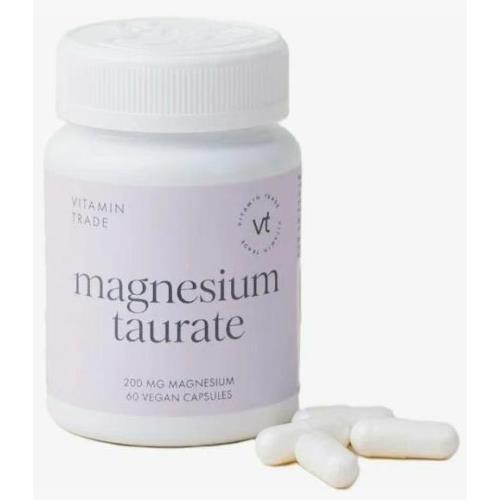 Изображение товара VITAMIN.TRADE МАГНИЯ ТАУРАТ капс. №60 Изображение товара VITAMIN.TRADE МАГНИЯ ТАУРАТ капс. №60