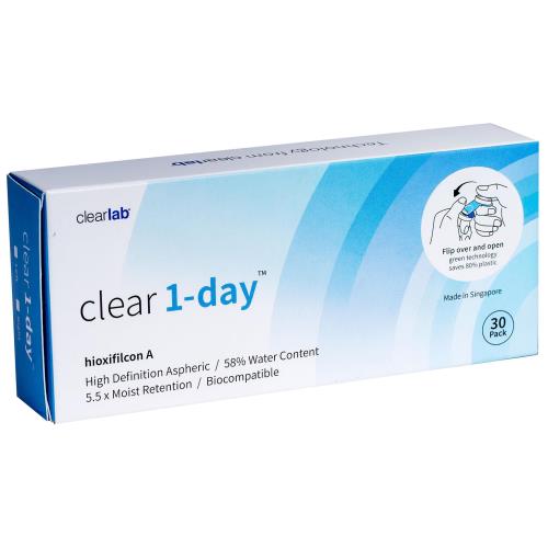 Изображение товара КОНТАКТНАЯ ЛИНЗА CLEAR 1-DAY - 3,50 №30