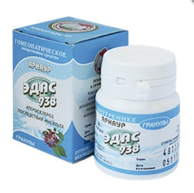 Изображение товара Гомеопатические гранулы ЭДАС-938 АРНАУР Арника йодатум секале вискум (многокомпонентное)