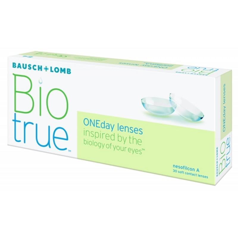КОНТАКТНАЯ ЛИНЗА BAUSCH+LOMB BIO TRUE 8,6 корриг. - 2,50