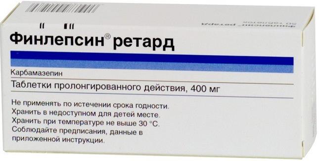 Изображение товара ФИНЛЕПСИН РЕТАРД табл. пролонг. 400 мг №50