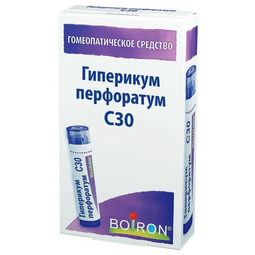 ГИПЕРИКУМ ПЕРФОРАТУМ С30 гранулы гомеопатич. 4 гр