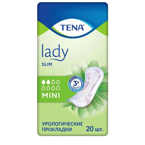 ТЕНА ПРОКЛАДКИ ЖЕНСКИЕ ПРИ НЕДЕРЖАНИИ LADY СЛИМ МИНИ №20