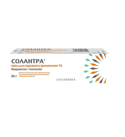 Изображение товара СОЛАНТРА крем 1% 60 гр