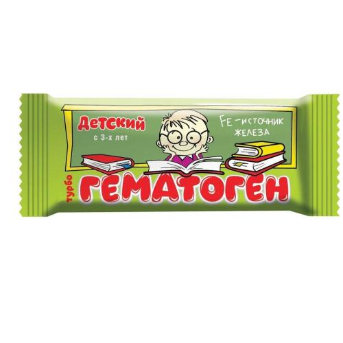 ТУРБО ГЕМАТОГЕН ШКОЛЬНИК пастилки детский