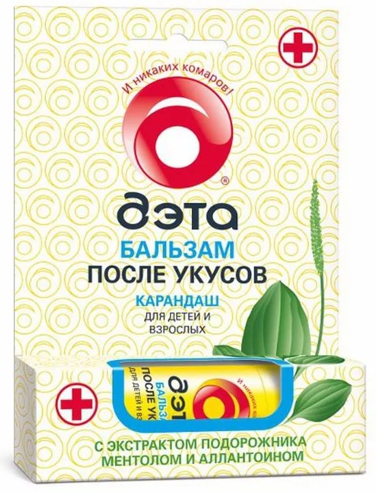 ДЭТА БАЛЬЗАМ ПОСЛЕ УКУСОВ 10 мл