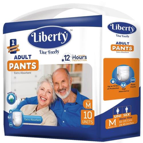 LIBERTY ПОДГУЗНИКИ-ТРУСЫ PREMIUM р.М №10