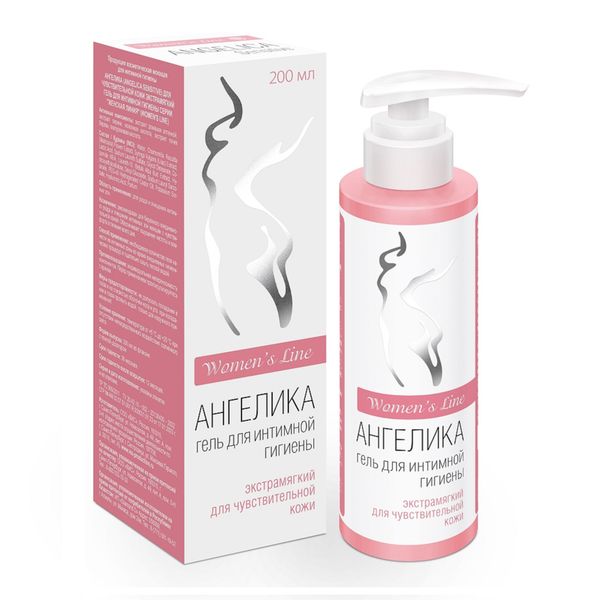 Изображение товара АНГЕЛИКА ГЕЛЬ ДЛЯ ИНТИМНОЙ ГИГИЕНЫ 200 мл для чувствит. кожи экстамягкий