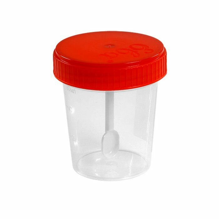 КОНТЕЙНЕР ДЛЯ АНАЛИЗА КАЛА СТЕРИЛЬНЫЙ со шпателем 30 мл