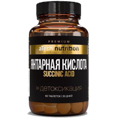 Изображение товара ATECH NUTRITION PREMIUM ЯНТАРНАЯ КИСЛОТА табл. №60