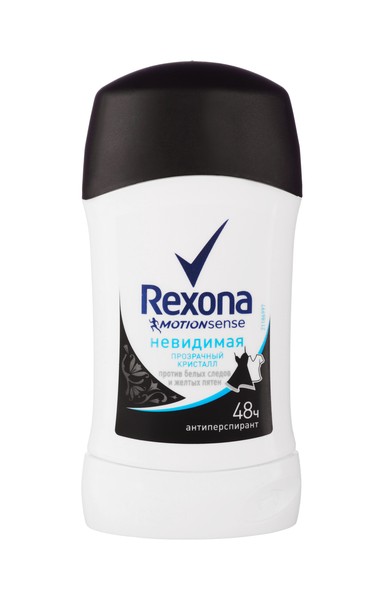 РЕКСОНА НЕВИДИМАЯ ПРОЗРАЧНЫЙ КРИСТАЛЛ ДЕЗОДОРАНТ СТИК 40 мл