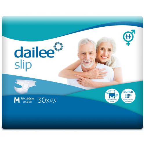 ДЕЙЛИ (DAILEE) ПОДГУЗНИКИ ДЛЯ ВЗРОСЛЫХ EXTRA PLUS M №30