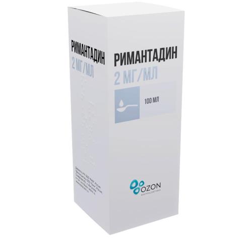 Изображение товара РИМАНТАДИН ОЗОН для детей сироп 2 мг/мл фл. 100 мл
