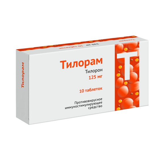 Изображение товара ТИЛОРАМ ОЗОН табл. п/о плен. 125 мг №10