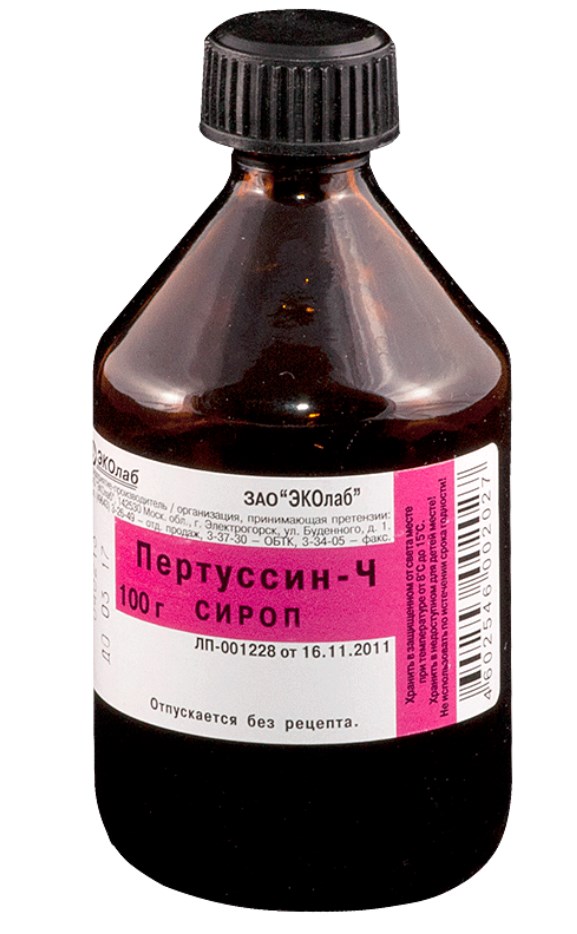 ПЕРТУССИН Ч сироп фл. 100 гр