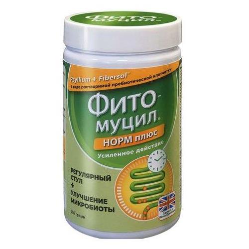 ФИТОМУЦИЛ НОРМ ПЛЮС пор. внутр. 250 гр