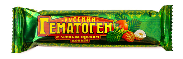 ГЕМАТОГЕН РУССКИЙ пастилки с лесным орехом