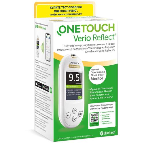 УАН ТАЧ ГЛЮКОМЕТР VERIO REFLECT (ручка + ланцеты)