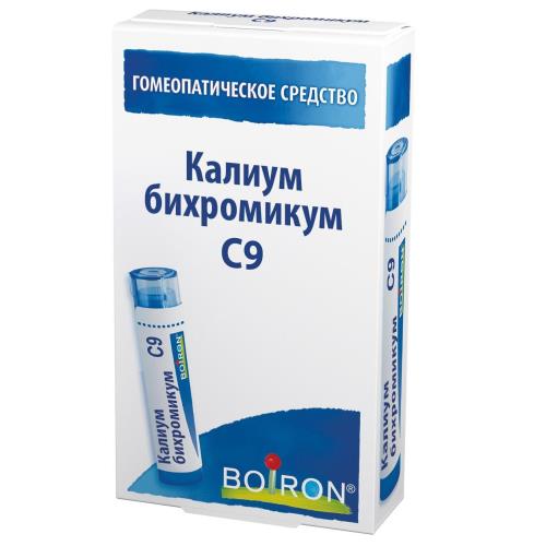КАЛИУМ БИХРОМИКУМ С9 гранулы гомеопатич. 4 гр