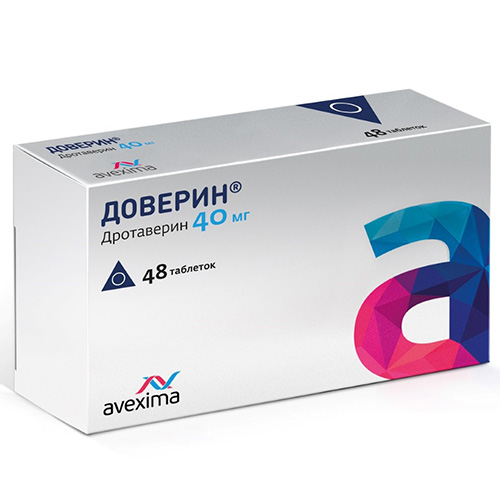 ДОВЕРИН табл. 40 мг №48