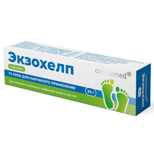 ЭКЗОХЕЛП КОНСУМЕД крем 1% туба 30 гр