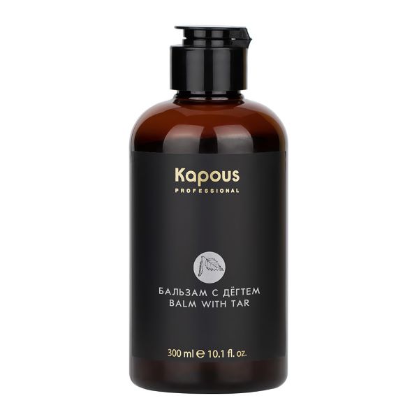 KAPOUS PROFESSIONAL БАЛЬЗАМ ДЛЯ ВОЛОС 300 мл деготь