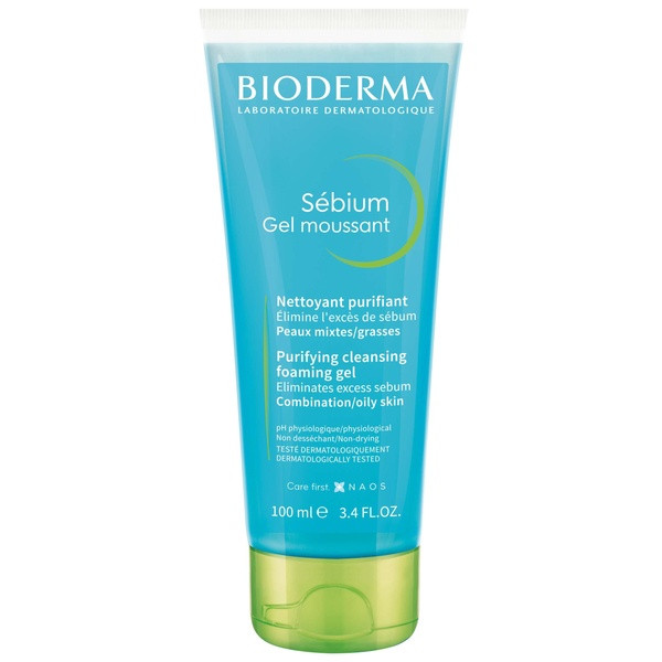 БИОДЕРМА (BIODERMA) СЕБИУМ ГЕЛЬ-МУСС ДЛЯ УМЫВАНИЯ 100 мл