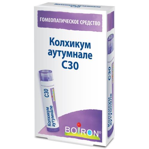 КОЛХИКУМ АУТУМНАЛЕ С30 гранулы гомеопатич. 4 гр