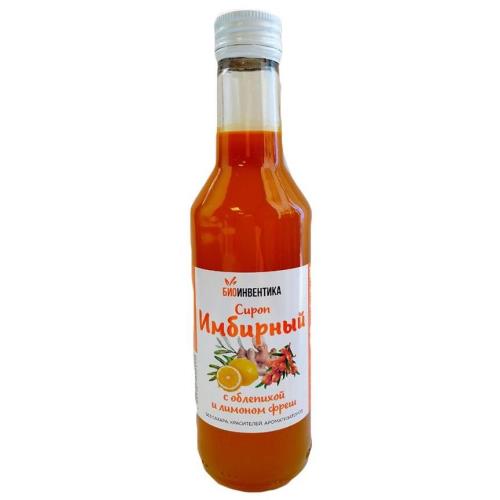 СИРОП ИМБИРНЫЙ облепиха и лимон фл. 250 мл