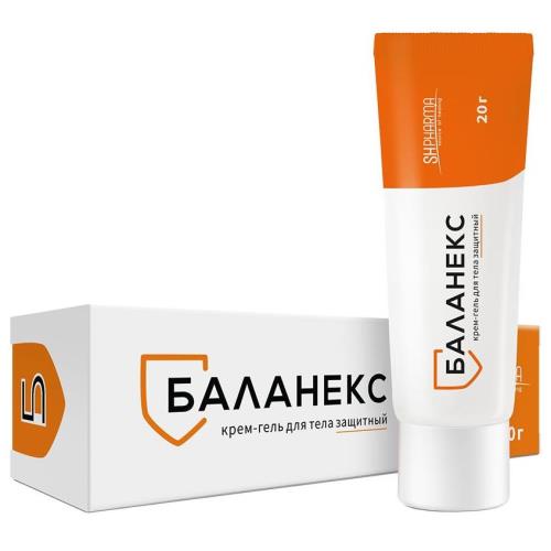 SH PHARMA БАЛАНЕКС КРЕМ-ГЕЛЬ ДЛЯ ТЕЛА 20 гр защитный