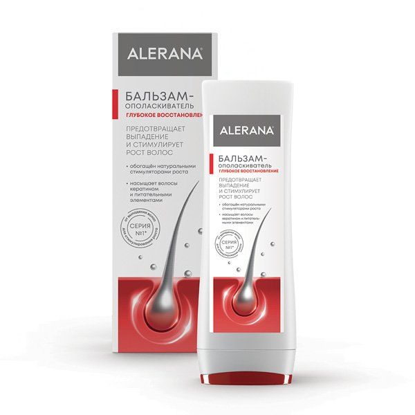 АЛЕРАНА БАЛЬЗАМ-ОПОЛАСКИВАТЕЛЬ ДЛЯ ВОЛОС 200 мл глубокое восстановление