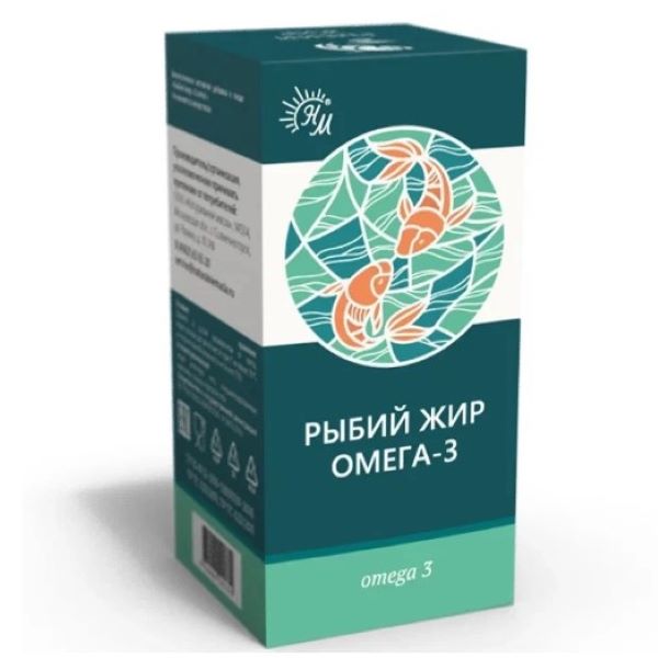 РЫБИЙ ЖИР ОМЕГА-3 р-р внутр. фл. 100 мл