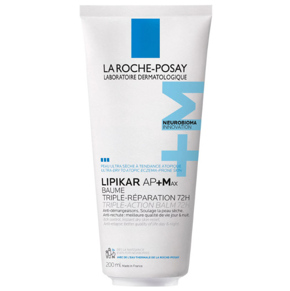 ЛЯ РОШ ПОЗЕ (LA ROCHE-POSAY) ЛИПИКАР AP+МAX БАЛЬЗАМ ДЛЯ ЛИЦА И ТЕЛА 200 мл тройное действие