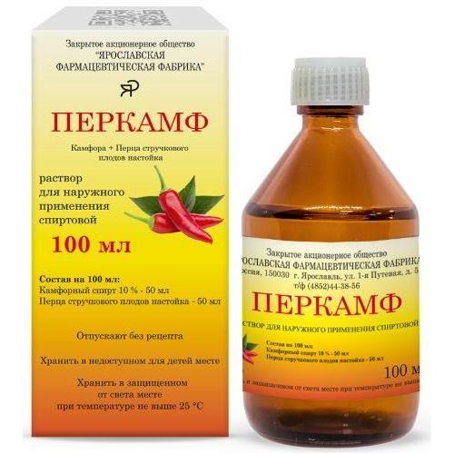ПЕРКАМФ р-р наруж. фл. 100 мл