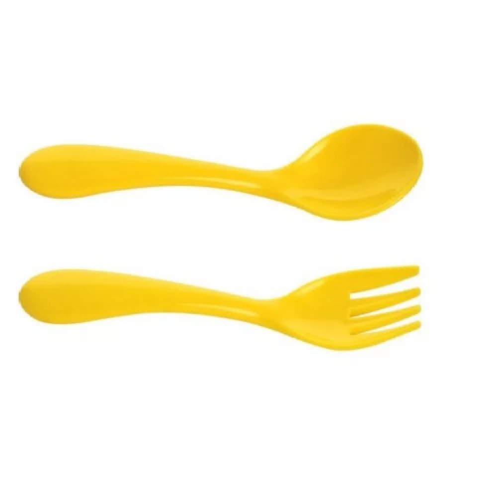 КУРНОСИКИ НАБОР ДЛЯ КОРМЛЕНИЯ 17435 ложка + вилка