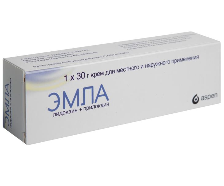 Изображение товара ЭМЛА крем для местного применения 30 гр - эффективная анестезия