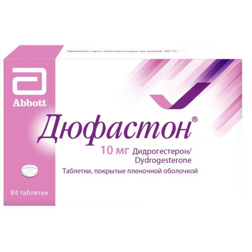Изображение товара Таблетки Дюфастон 10 мг для восстановления прогестерона и поддержки беременности Изображение товара Таблетки Дюфастон 10 мг для восстановления прогестерона и поддержки беременности