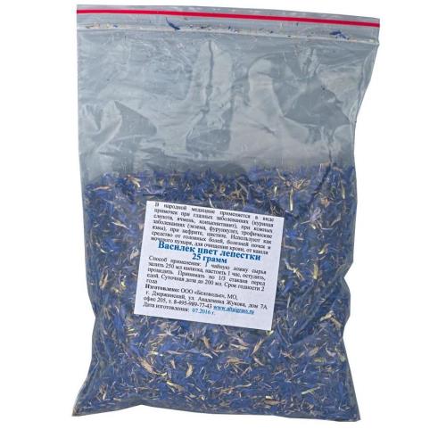 ФИТОЧАЙ ВАСИЛЕК ЦВЕТЫ 25 гр