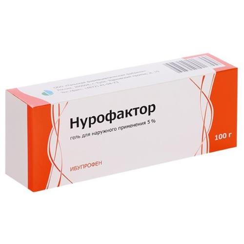 НУРОФАКТОР гель 5% туба 50 гр