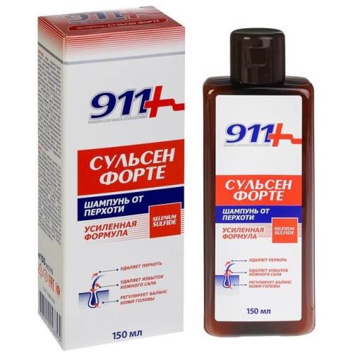 911 СУЛЬСЕН ФОРТЕ шампунь 150 мл