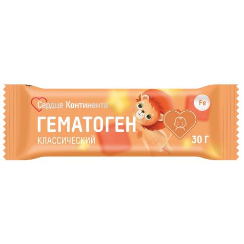 ГЕМАТОГЕН КЛАССИЧЕСКИЙ 30 гр