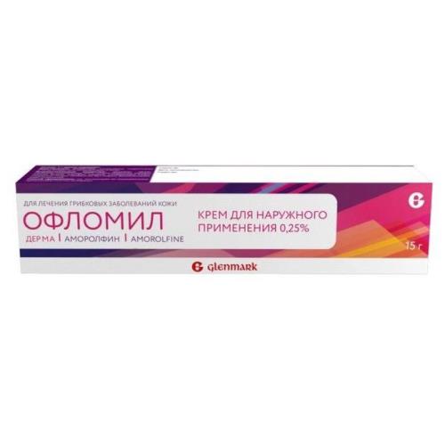 Изображение товара ОФЛОМИЛ ДЕРМА крем 0,25% туба 15 гр Изображение товара ОФЛОМИЛ ДЕРМА крем 0,25% туба 15 гр